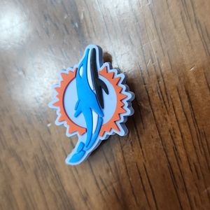 Miami Dolphins NFL Croc Charm Jibbitz Men Women Kids NEW